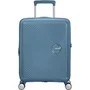 American Tourister Maleta de cabina Soundbox Spinner 55 cm 55x40x20 cm 4 ruedas Azul piedra